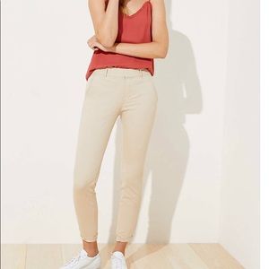 Loft Girlfriend Chinos—NWT